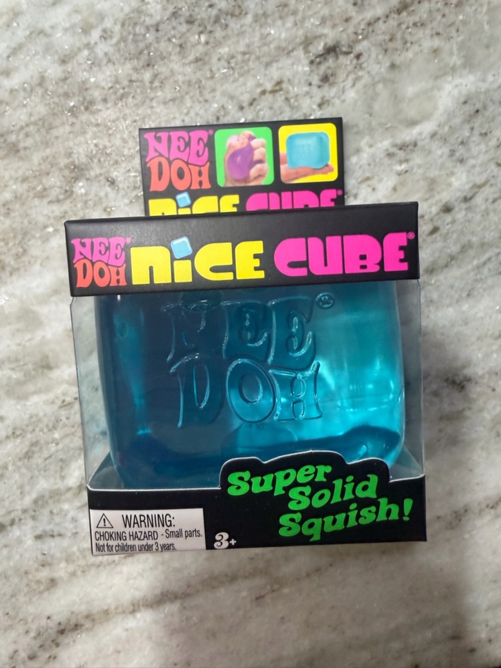 Nice Cube Super Solid Squish! - Blue